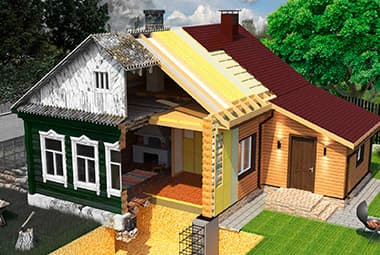 Реконструкция дома